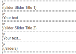 slider code