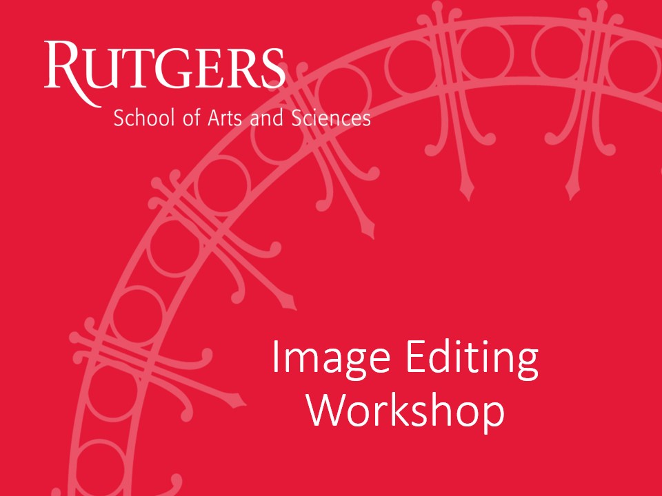 Cover page of presentation