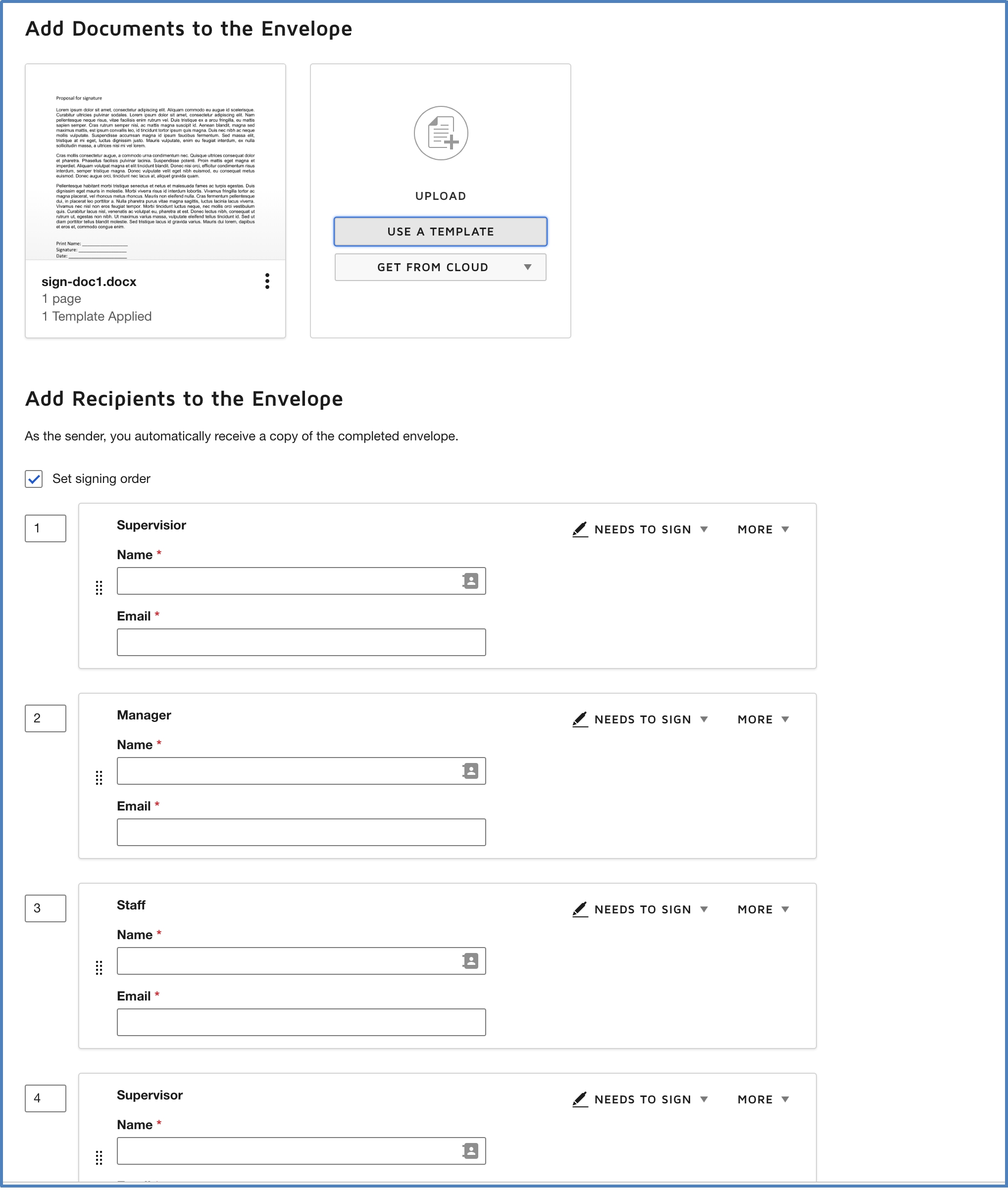 docusign creatingenv V4jqa
