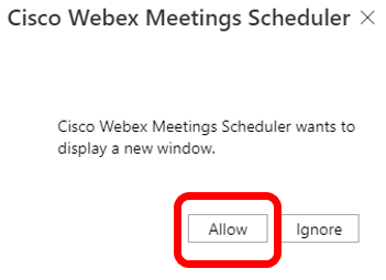 AddingtheCiscoWebexMeetingSchedulertoRutgersConnect 09