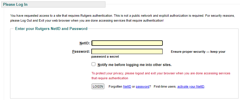 Logging into a Rutgers Zoom Meeting that Requires Authentication 04