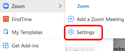Scheduling Zoom Meetings on Behalf of Another User in Rutgers Connect 04