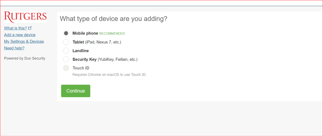 what type device