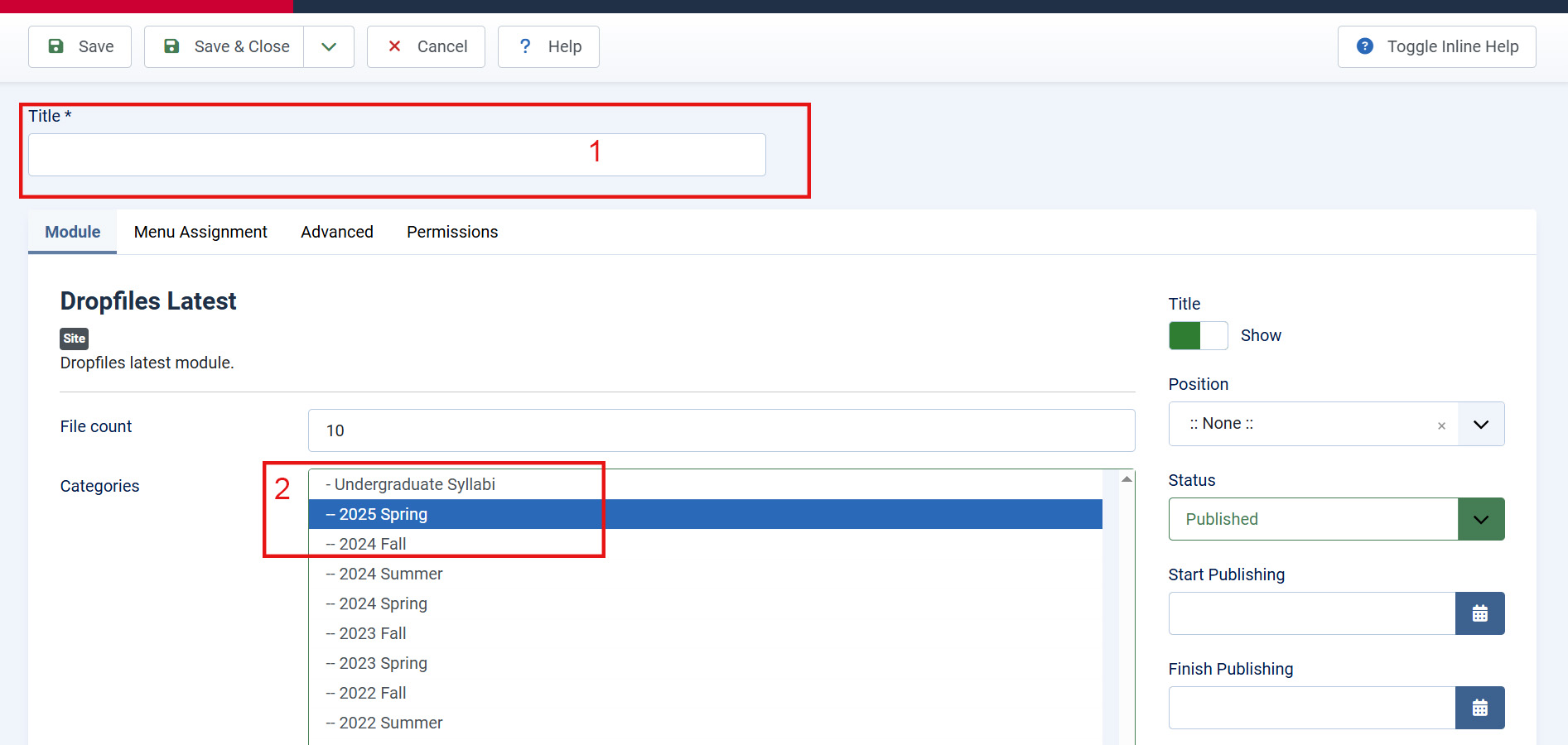 Create A Module 3