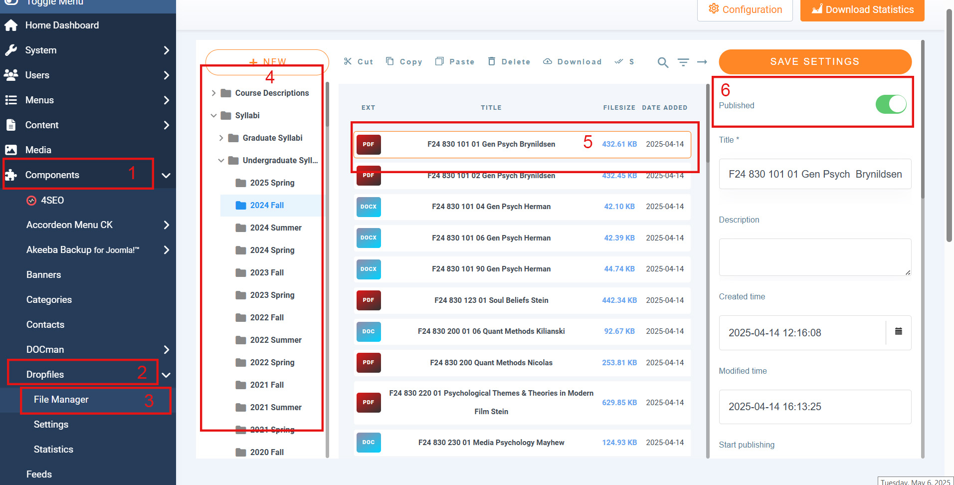 Publish A File 1