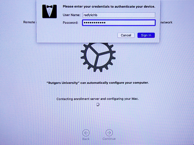 Step 04: Authentication