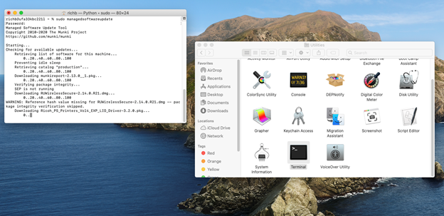 Step 08: Launch Terminal