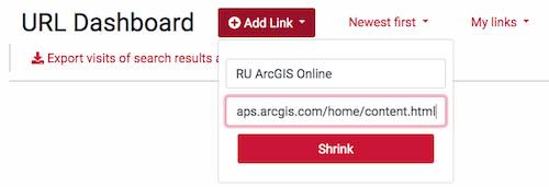 ru url shortener new link