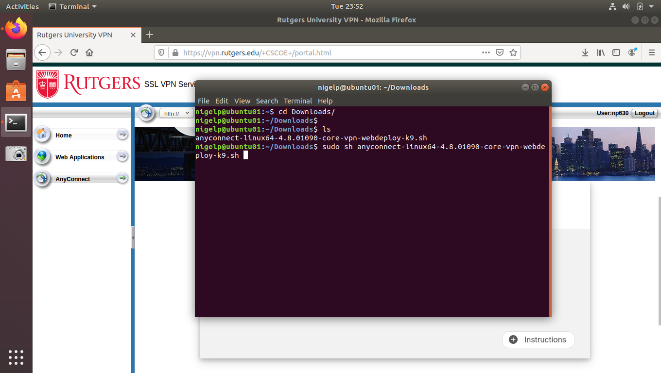 remote desktop to linux from linux 2