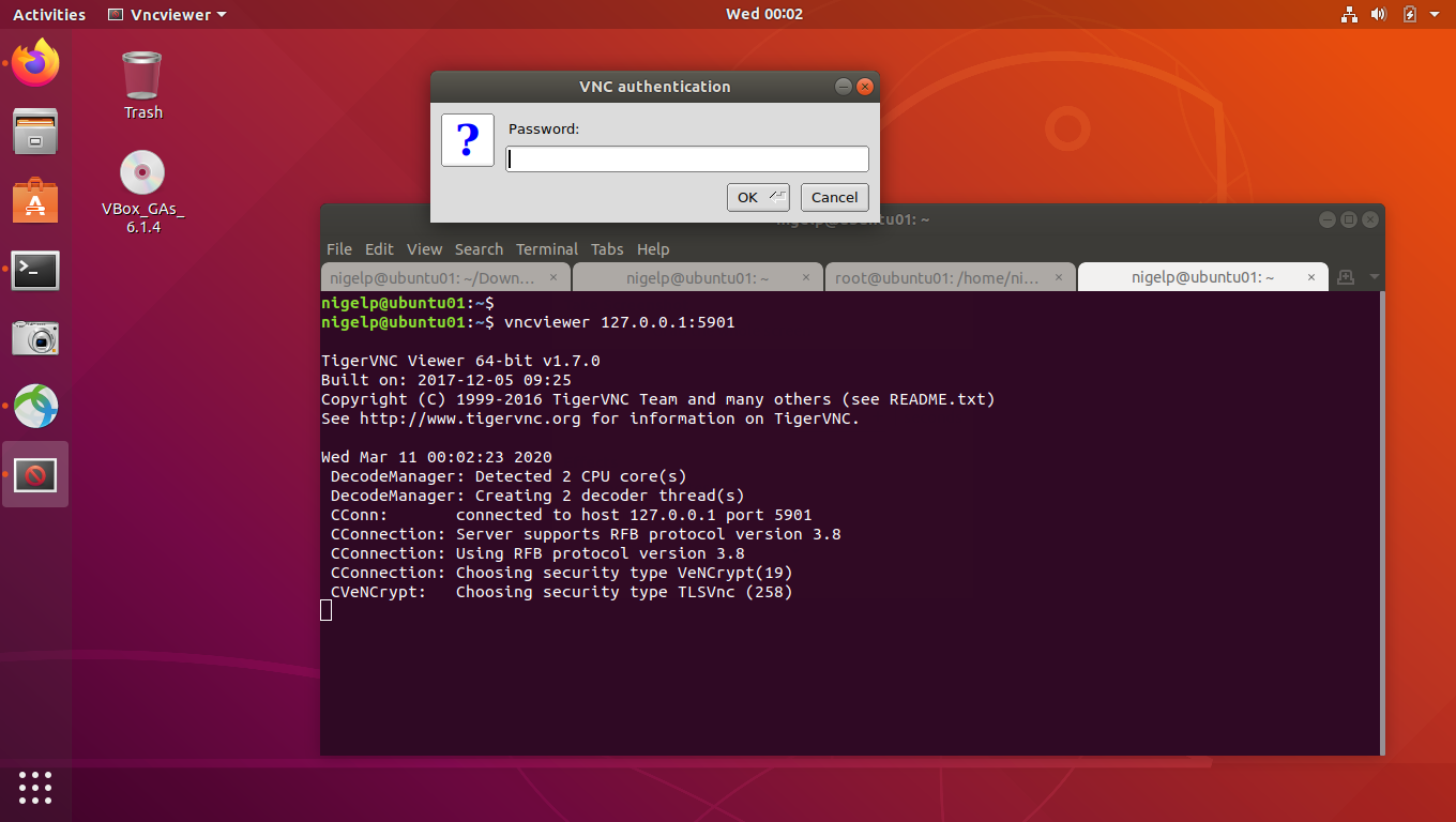 remote desktop to linux from linux 6