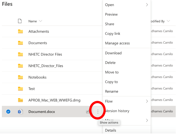 using onedrive macs 3