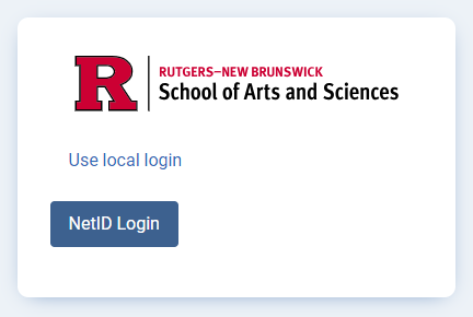 Back-end Login