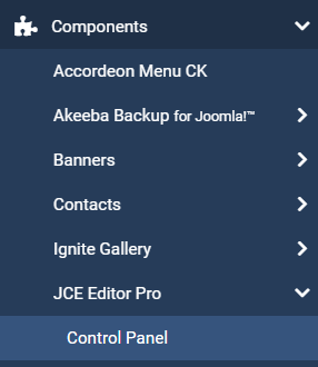 JCE upload