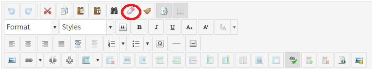 removeformatting