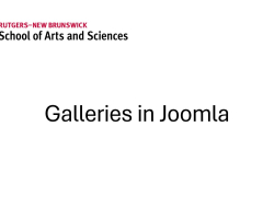 Image Galleries (Ignite Gallery)