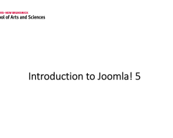 Introduction to Joomla! 5